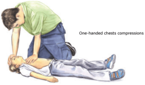 one-handed-chest-compressions